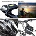 Bonnevie USB Rechargeable Bike Light Set 4000mAh Powerful Waterproof 500 Lumen Mountain Bicycle Headlight and Taillight Set Super Bright Front Light and Rear Light for Cycling Safety - B0796S1578